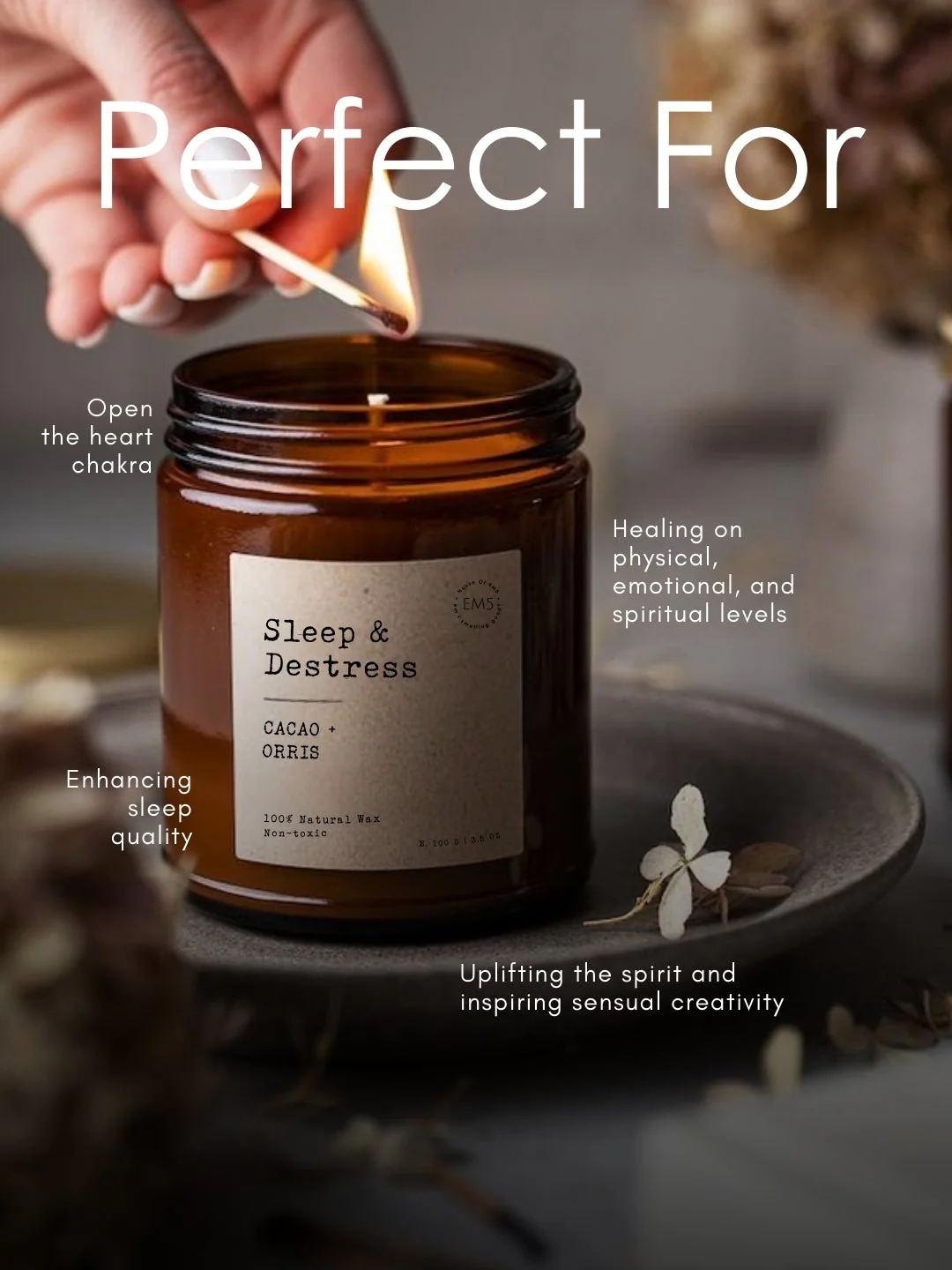 Aromatherapy Scented Candles Set of 4 - Image 4