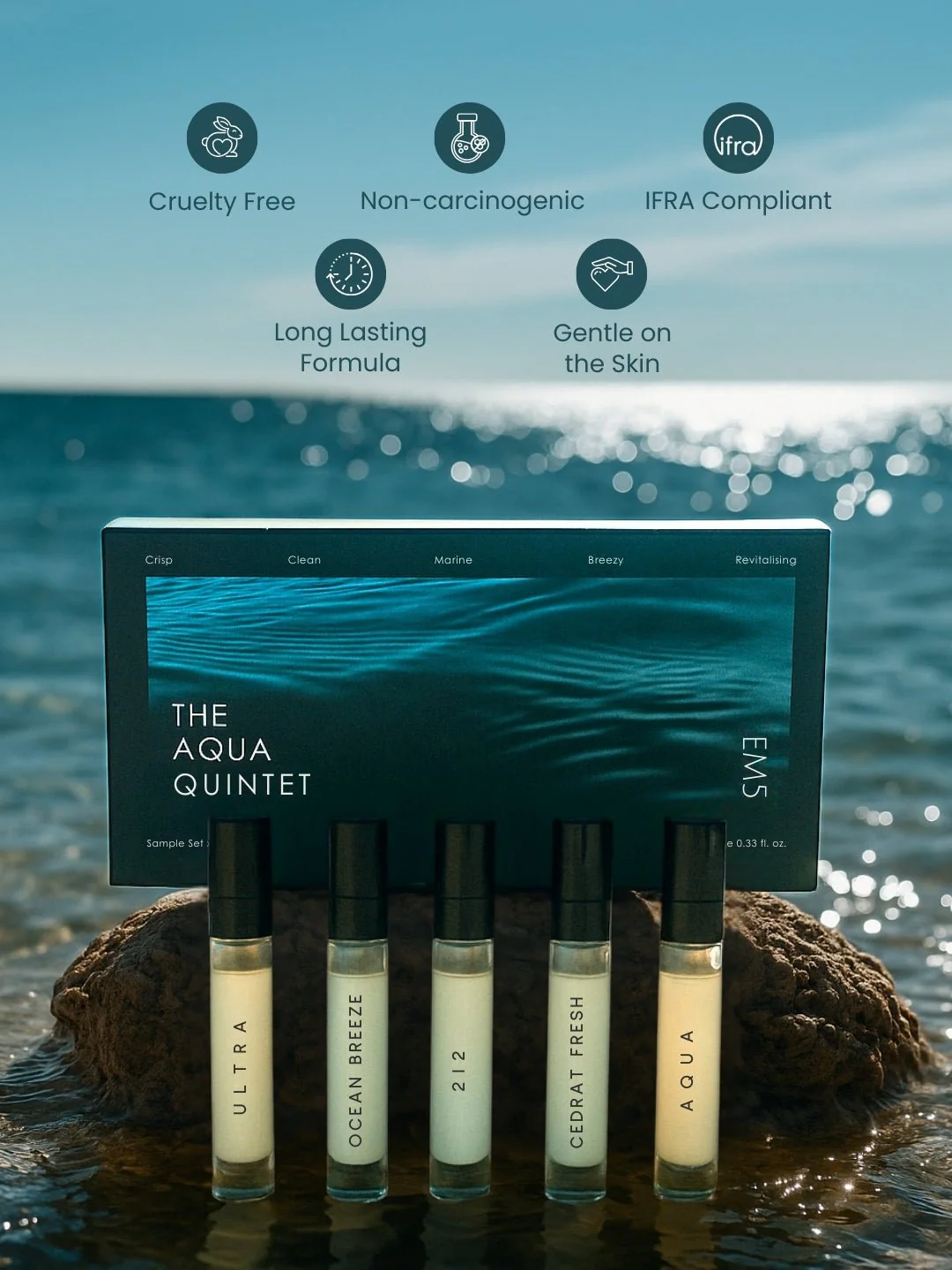 The Aqua Quintet Pack of 5 Perfumes - Image 7