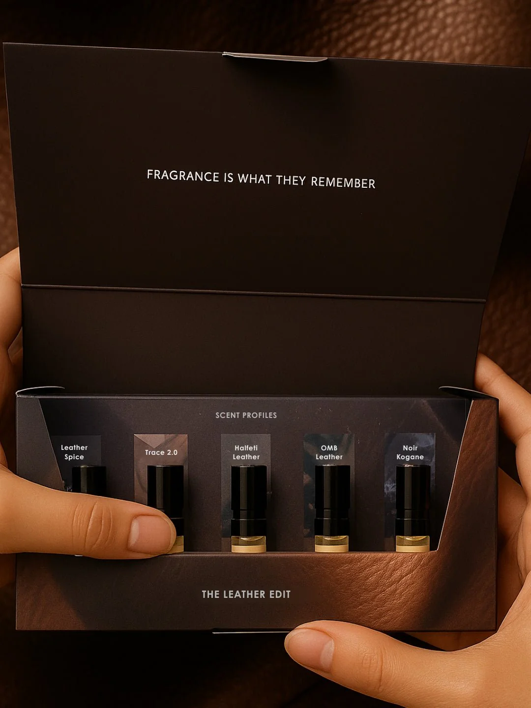 The Leather Edit Pack of 5 Perfumes - Image 3