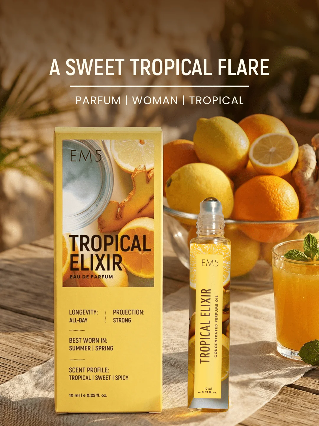Tropical Elixir Perfume Roll-On - Image 4